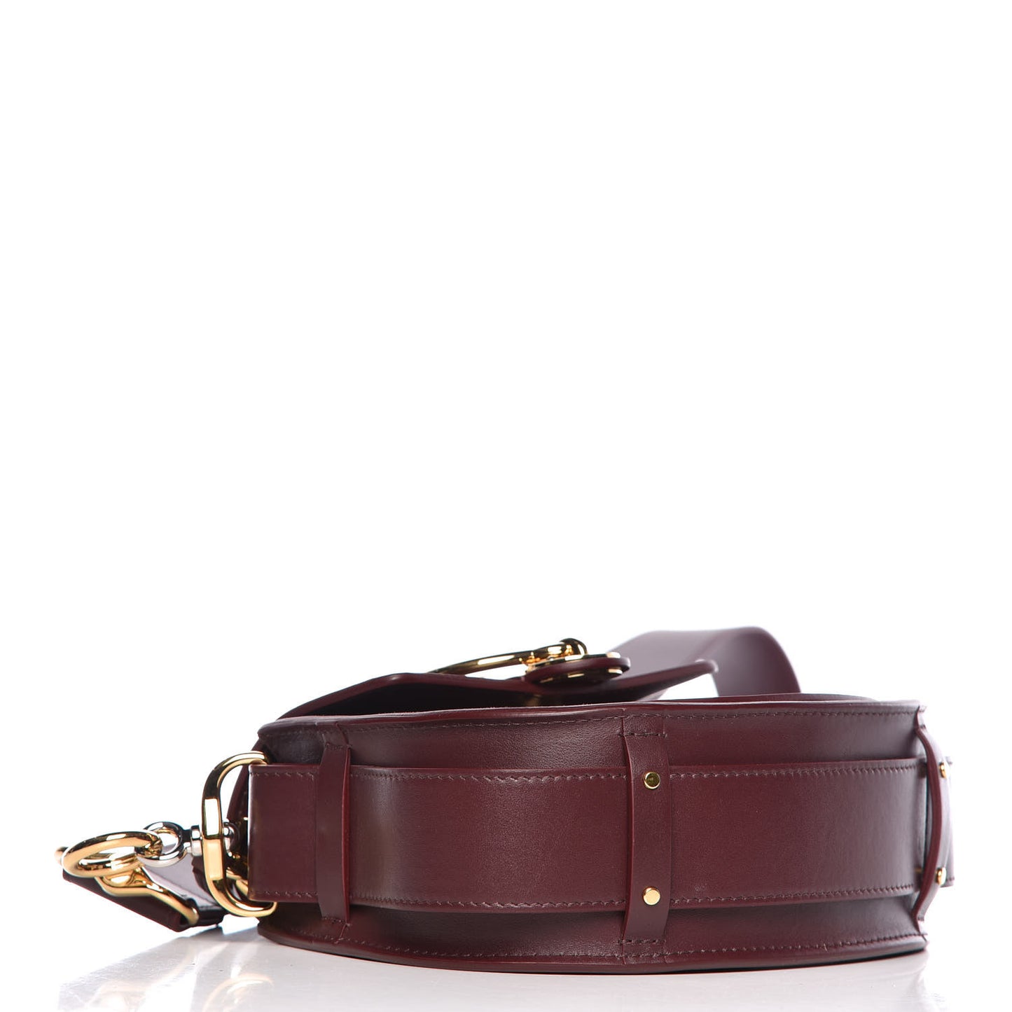Calfskin Small Tess Bag Burnt Brown