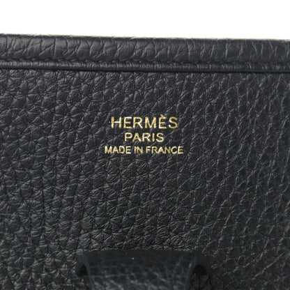 Hermes Taurillon Clemence Evelyne III PM Black 6 of 9