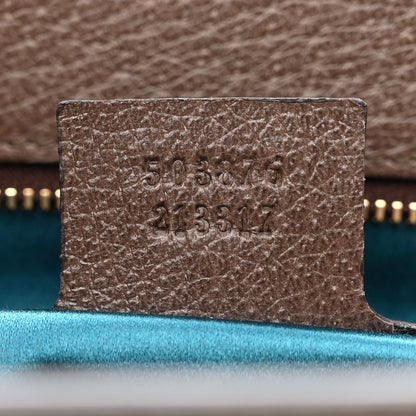 Gucci GG Supreme Monogram Web Medium Ophidia Chain Shoulder Bag Brown 7 of 12