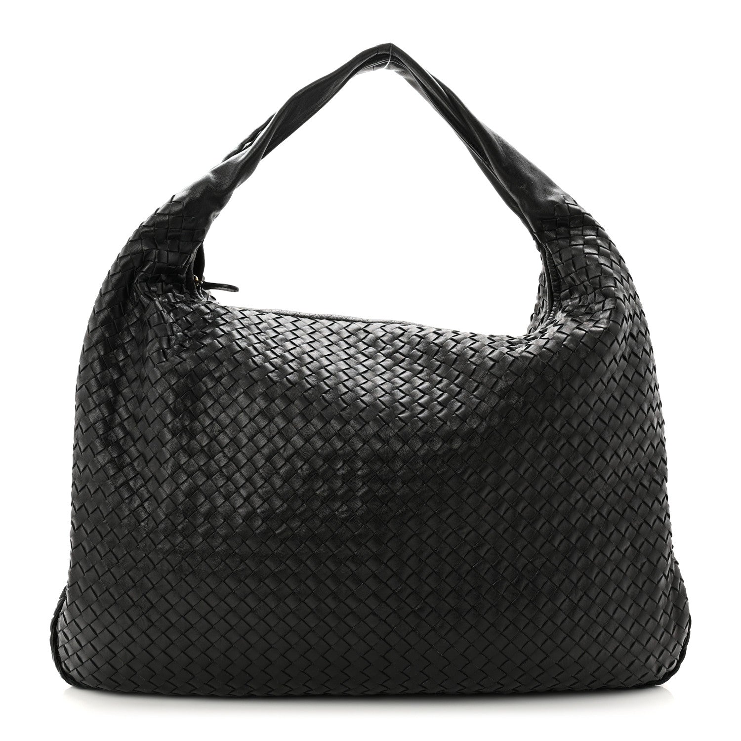 Bottega Veneta Nappa Intrecciato Maxi Veneta Hobo Black 1 of 10