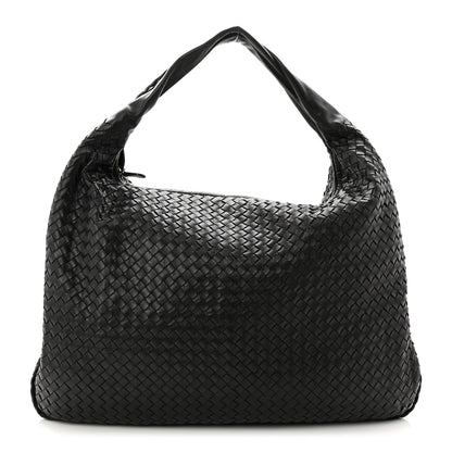 Bottega Veneta Nappa Intrecciato Maxi Veneta Hobo Black 1 of 10