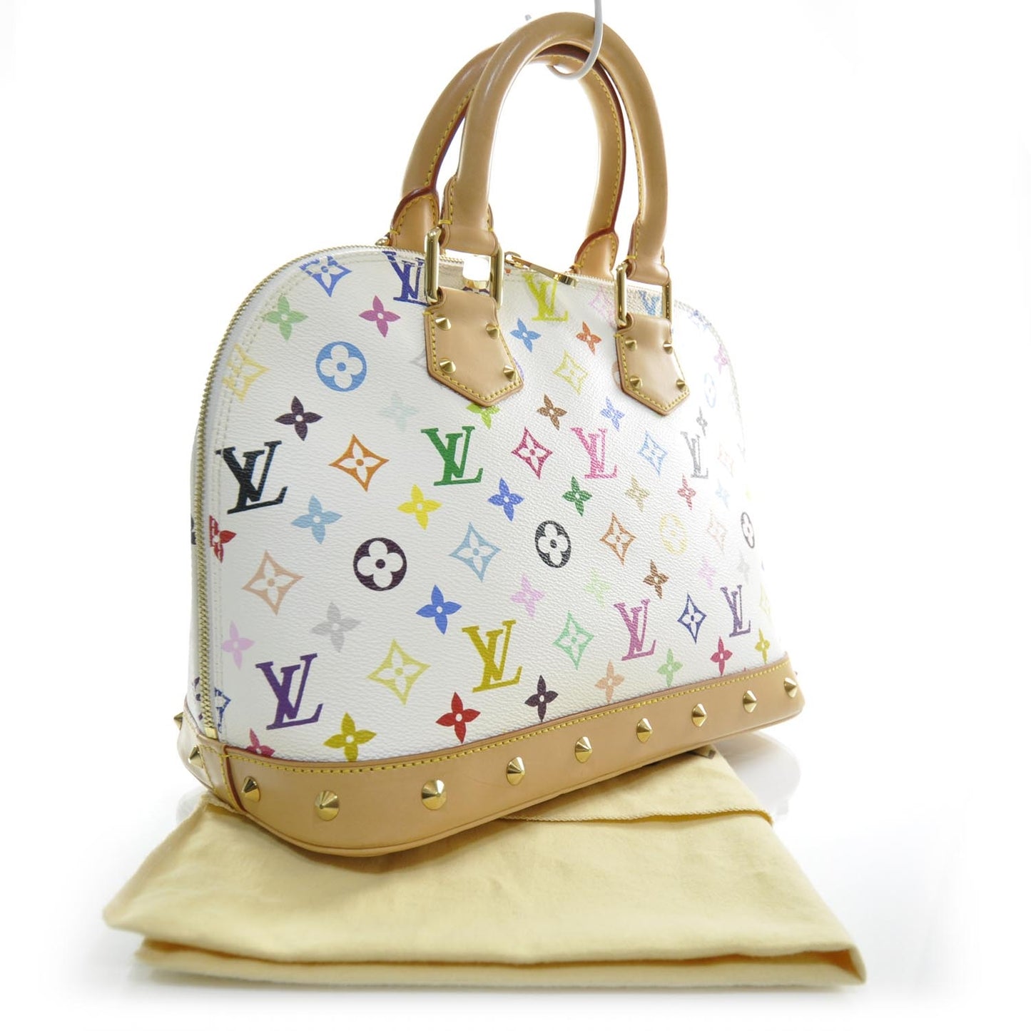 Monogram Multicolor Alma White