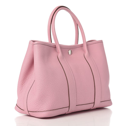 Hermes Vache Garden Party TPM 30 Rose Sakura 3 of 10