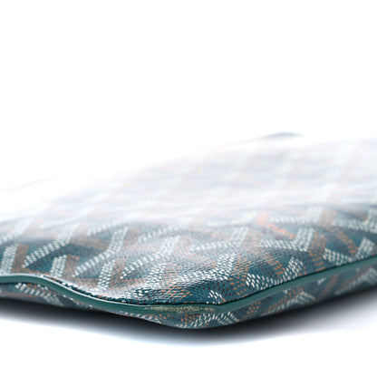 Goyard Goyardine Senat Pochette MM Green 8 of 13
