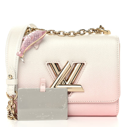 Louis Vuitton Calfskin Twist Chain Shoulder Bag PM Shaded Pink 3 of 11