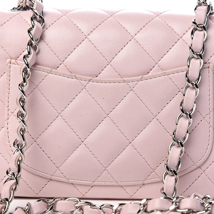 Chanel Lambskin Quilted Mini Square Flap Light Pink 11 of 15
