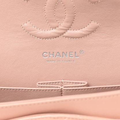 Chanel Patent Quilted Medium Double Flap Light Pink 6 of 18