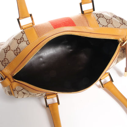Gucci Monogram Web Boston Orange 5 of 7