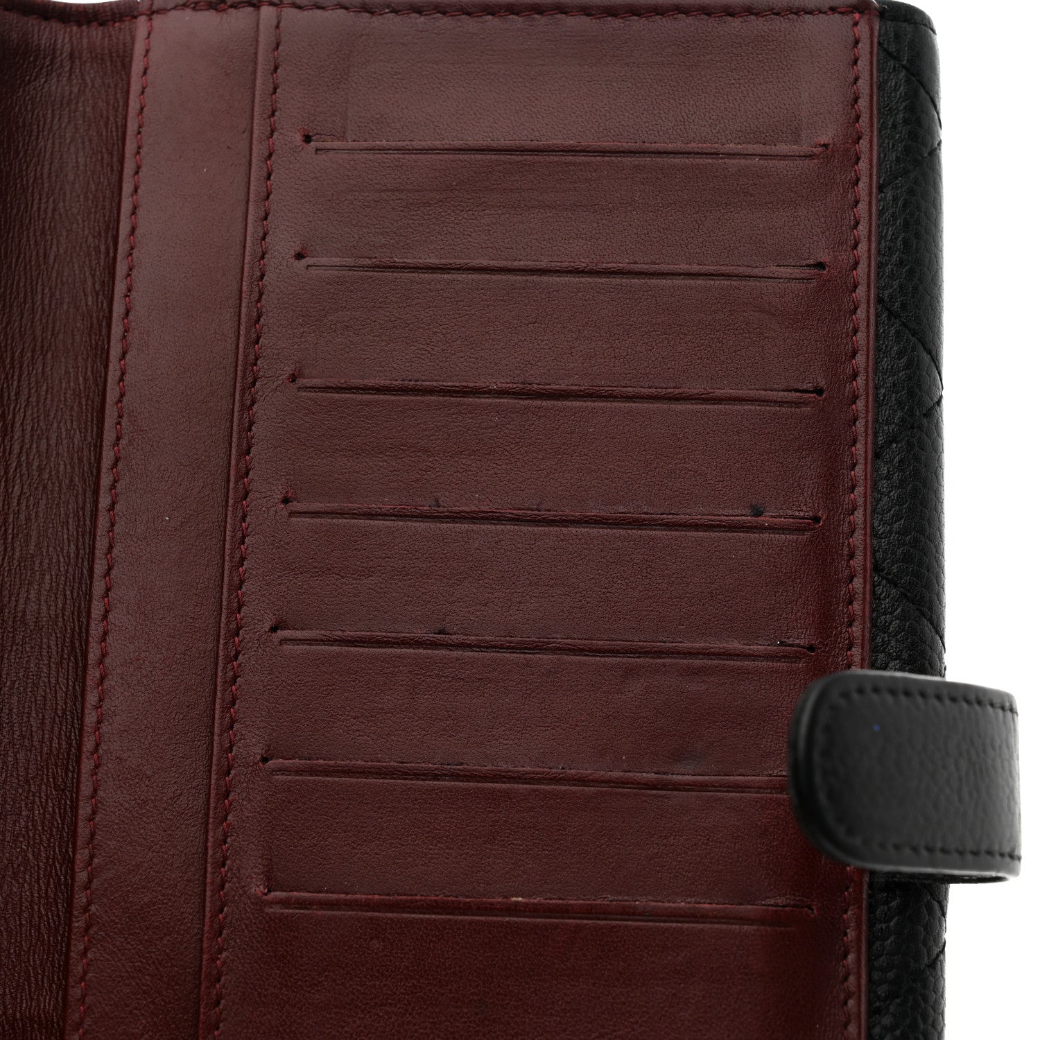 Chanel Caviar Quilted CC Long Double Wallet Black 11 of 11