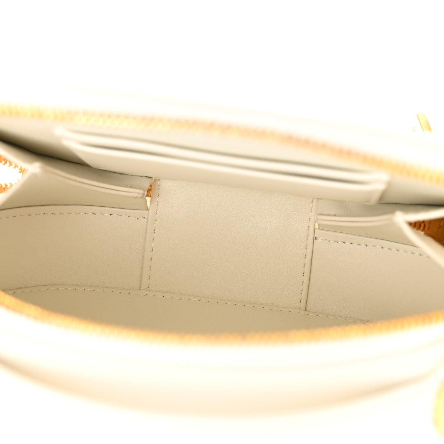 Christian Dior Calfskin CD Signature Oval Crossbody Camera Bag Latte 5 of 11