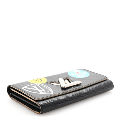 Louis Vuitton Epi World Tour Twist Wallet Black 4 of 7