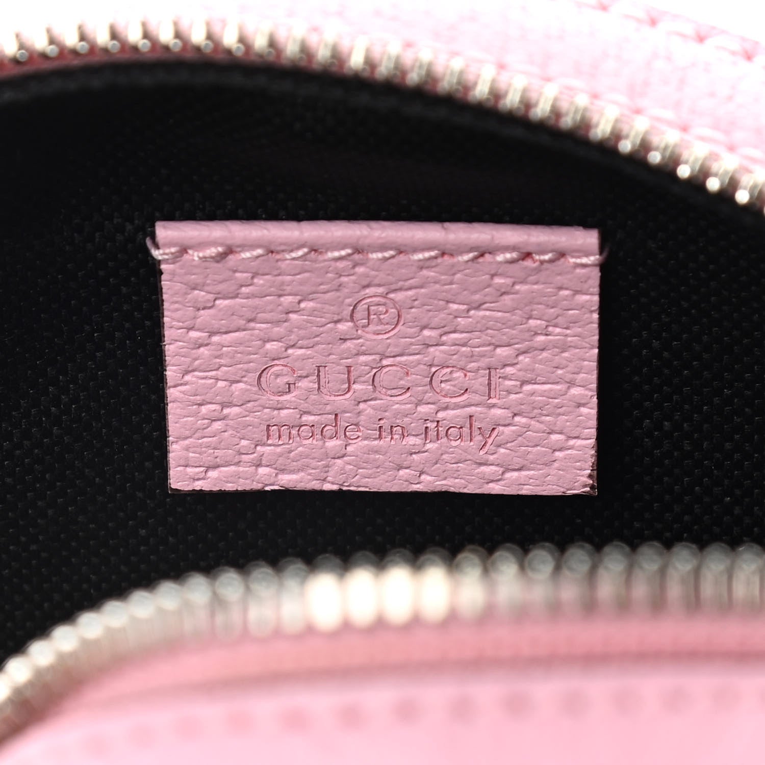 Gucci GG Supreme Monogram Psychedelic Round Shoulder Bag Black Multicolor Sugar Pink 6 of 11