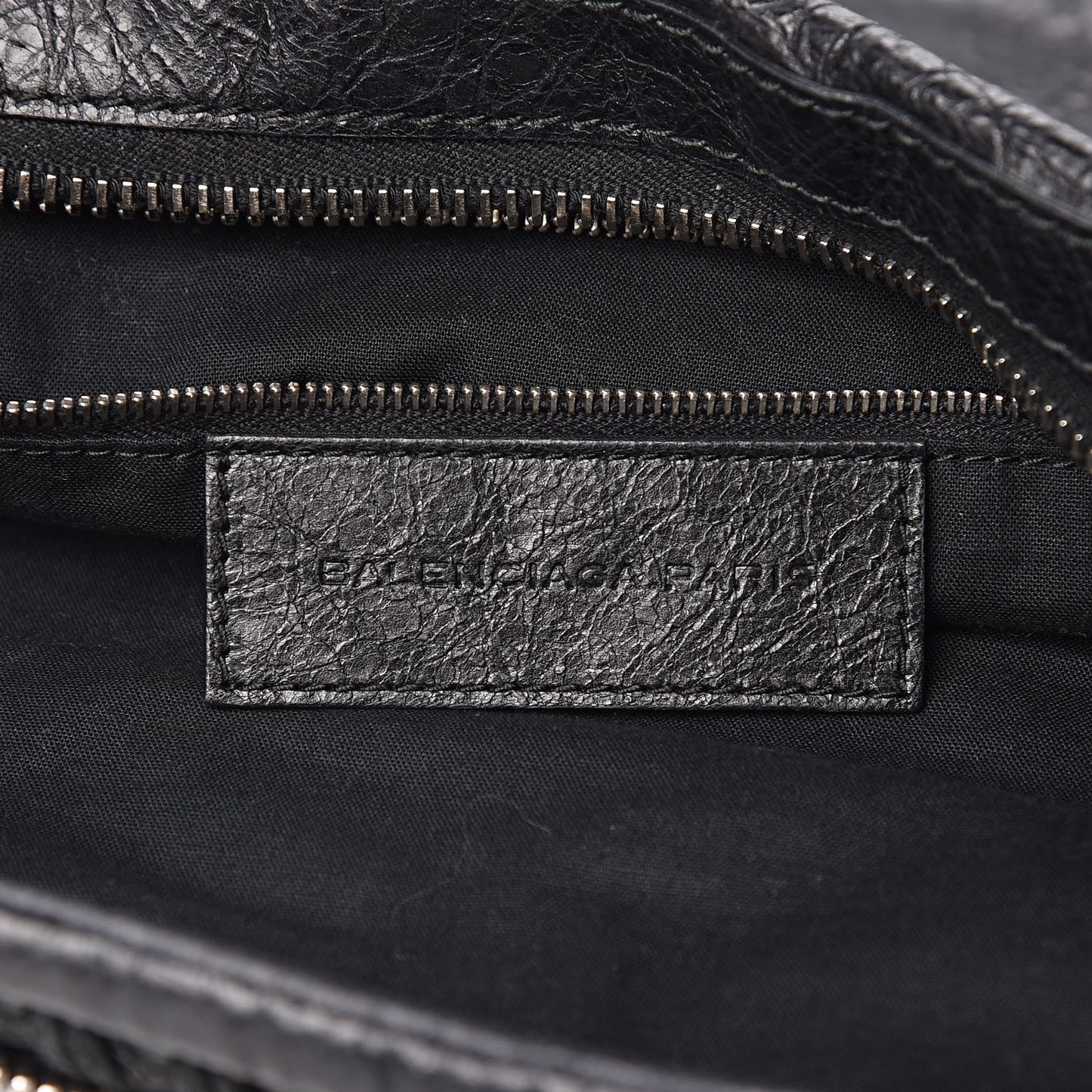 Agneau Giant 12 Silver Hardware Day Hobo Black