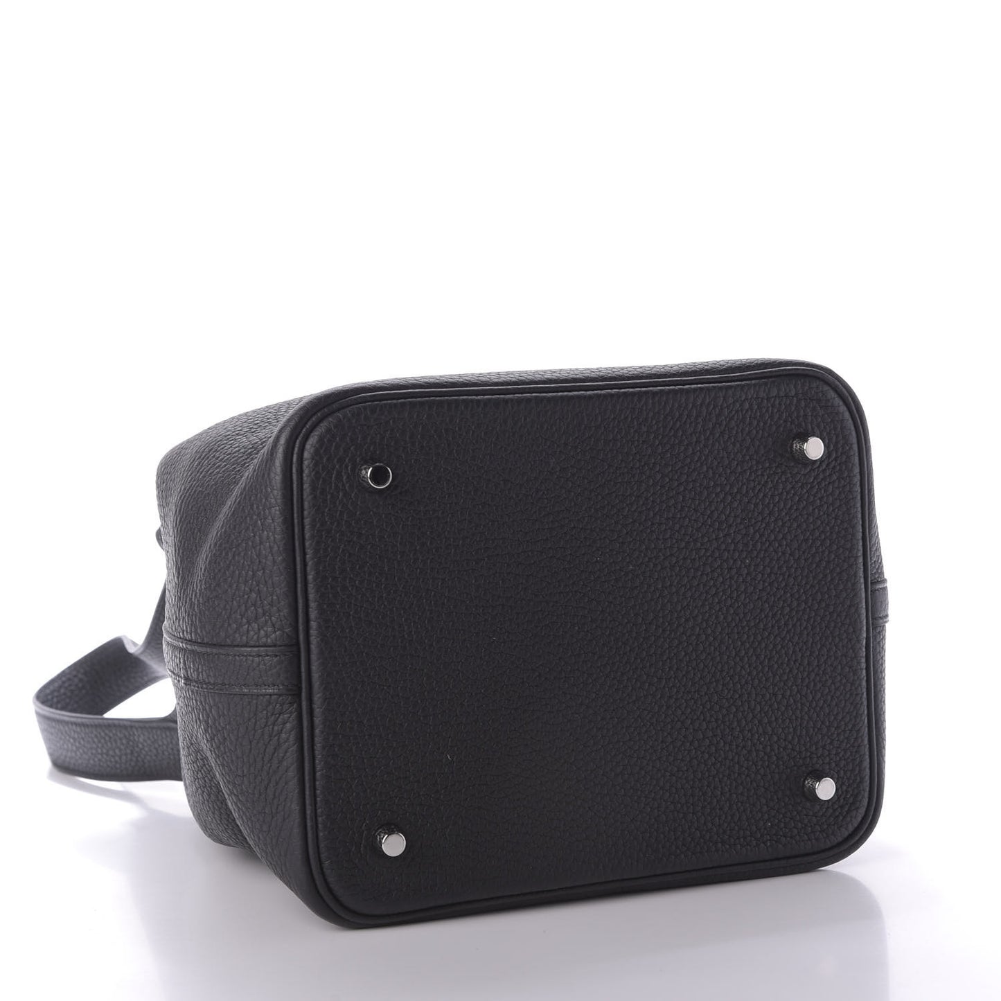 Taurillon Clemence Picotin Lock 22 MM Black