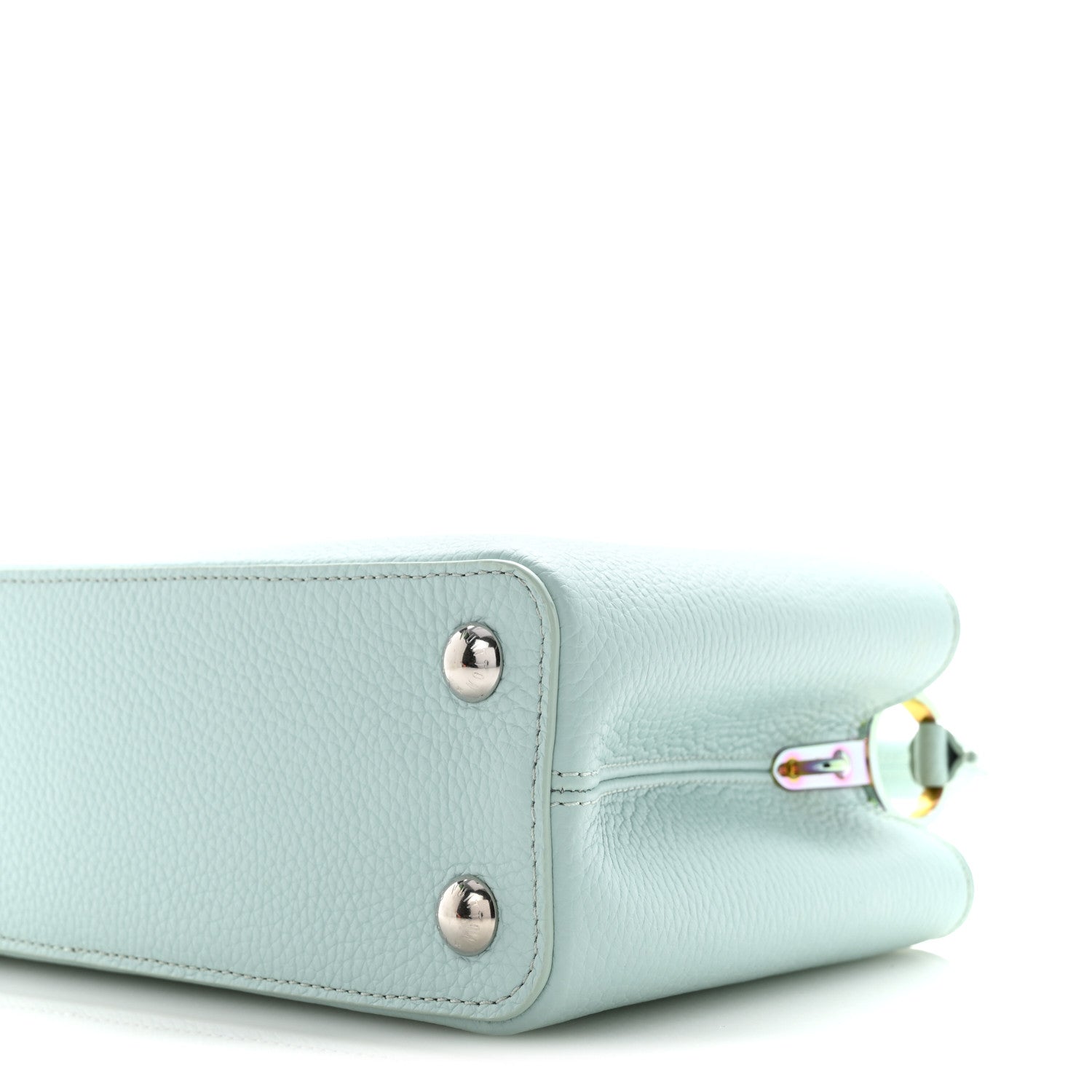 Louis Vuitton Taurillon Capucines BB Iridescent Topaz 9 of 10