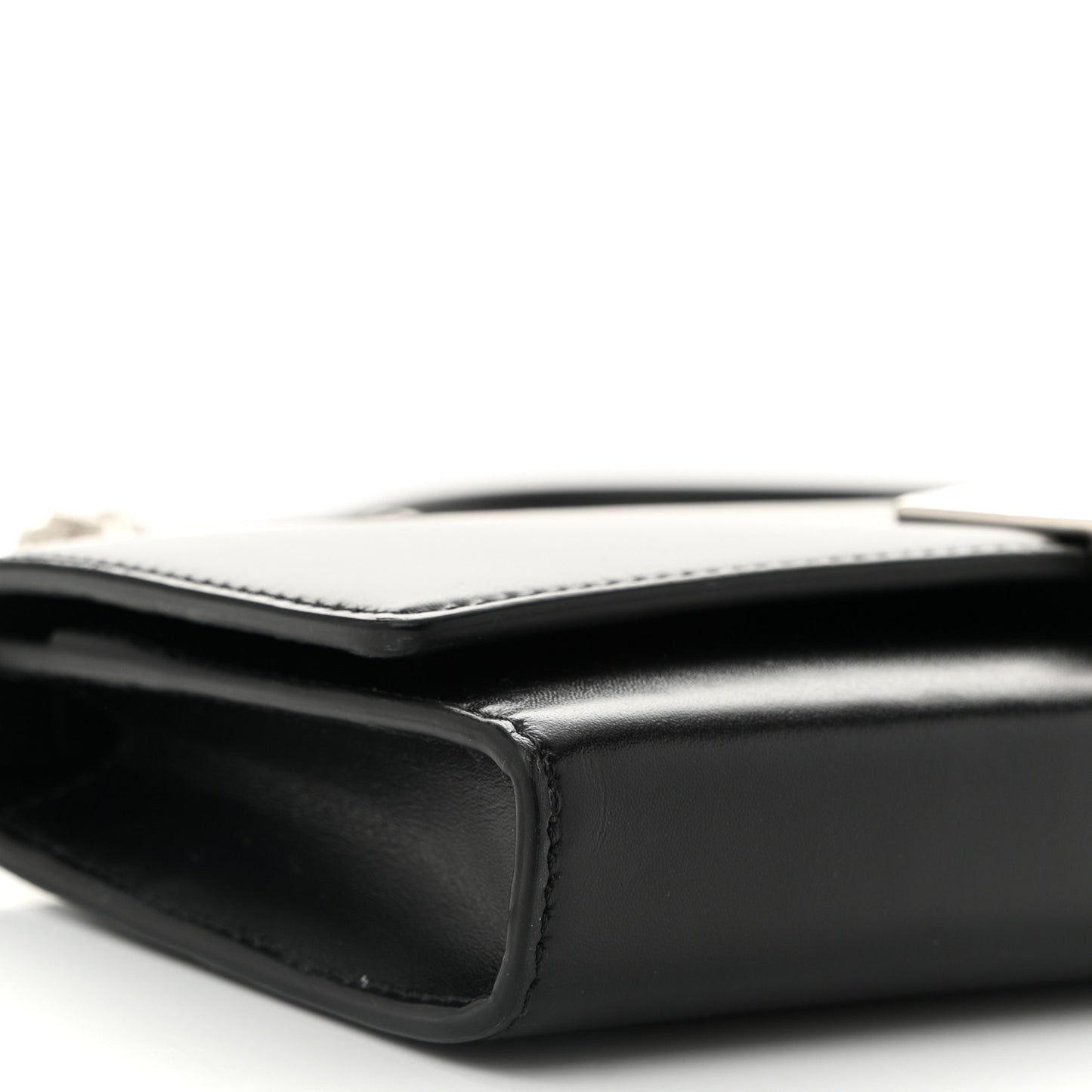 Box Calfskin 4G Wallet on Chain Black