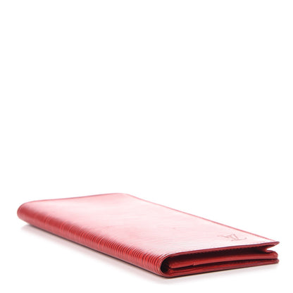 Louis Vuitton Epi Porte-Cartes Credit Yen Wallet Castillan Red 4 of 10