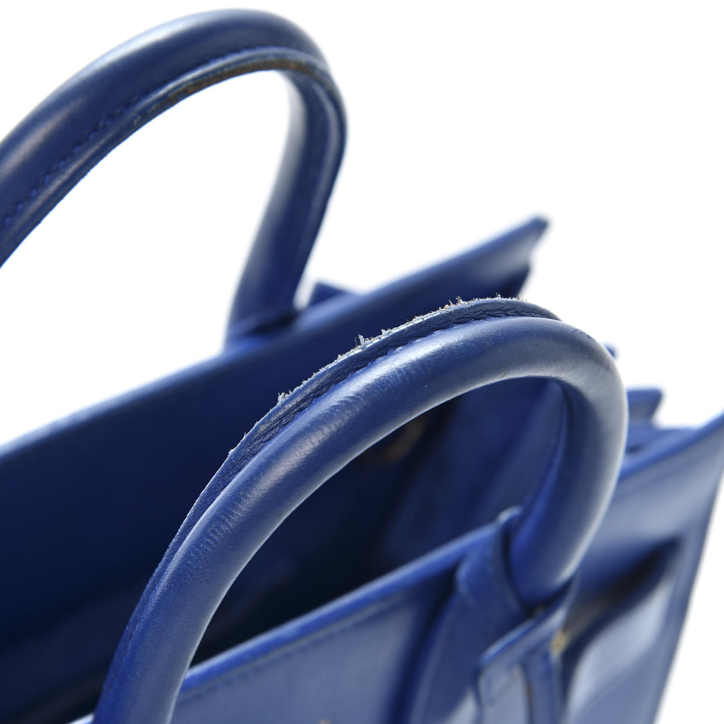 Calfskin Nano Sac De Jour Royal Blue