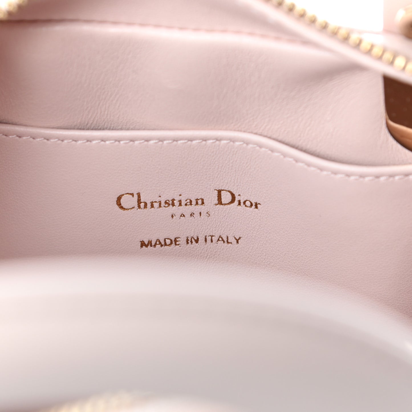 Lambskin Cannage Bag Pink