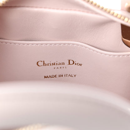 Christian Dior Lambskin Cannage Bag Pink 6 of 9