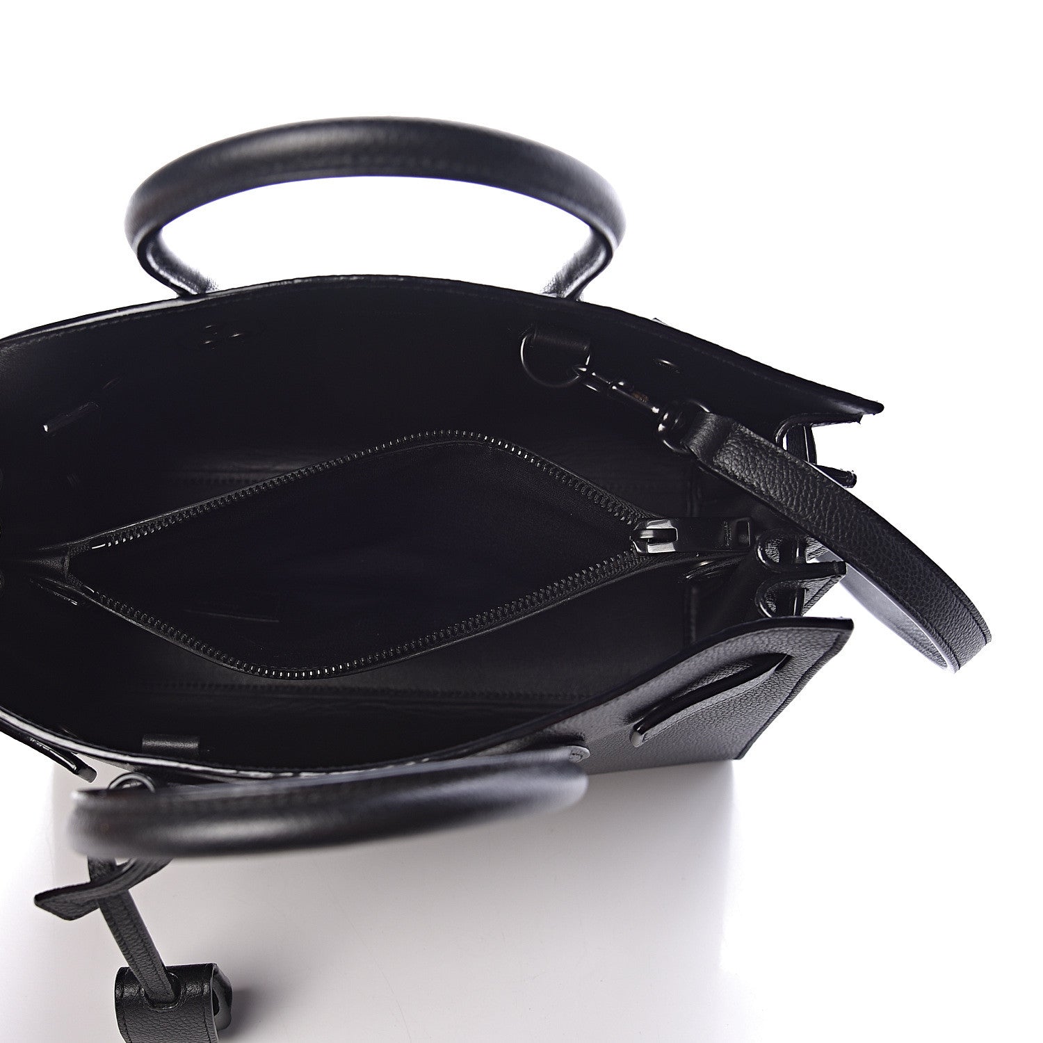 Saint Laurent Grained Calfskin Baby Sac De Jour Black 5 of 9