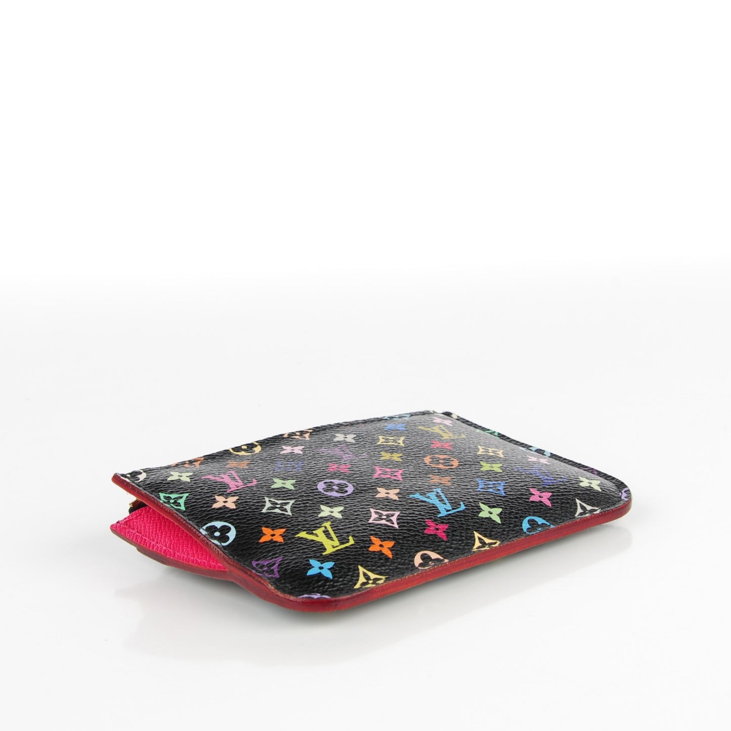 Monogram Multicolor Key Pouch Black Grenade