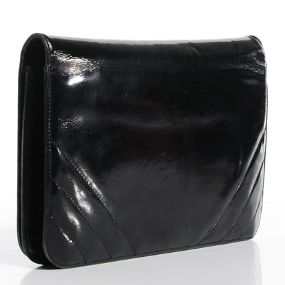 Chanel Patent Small Single Flap Black 5 of 11