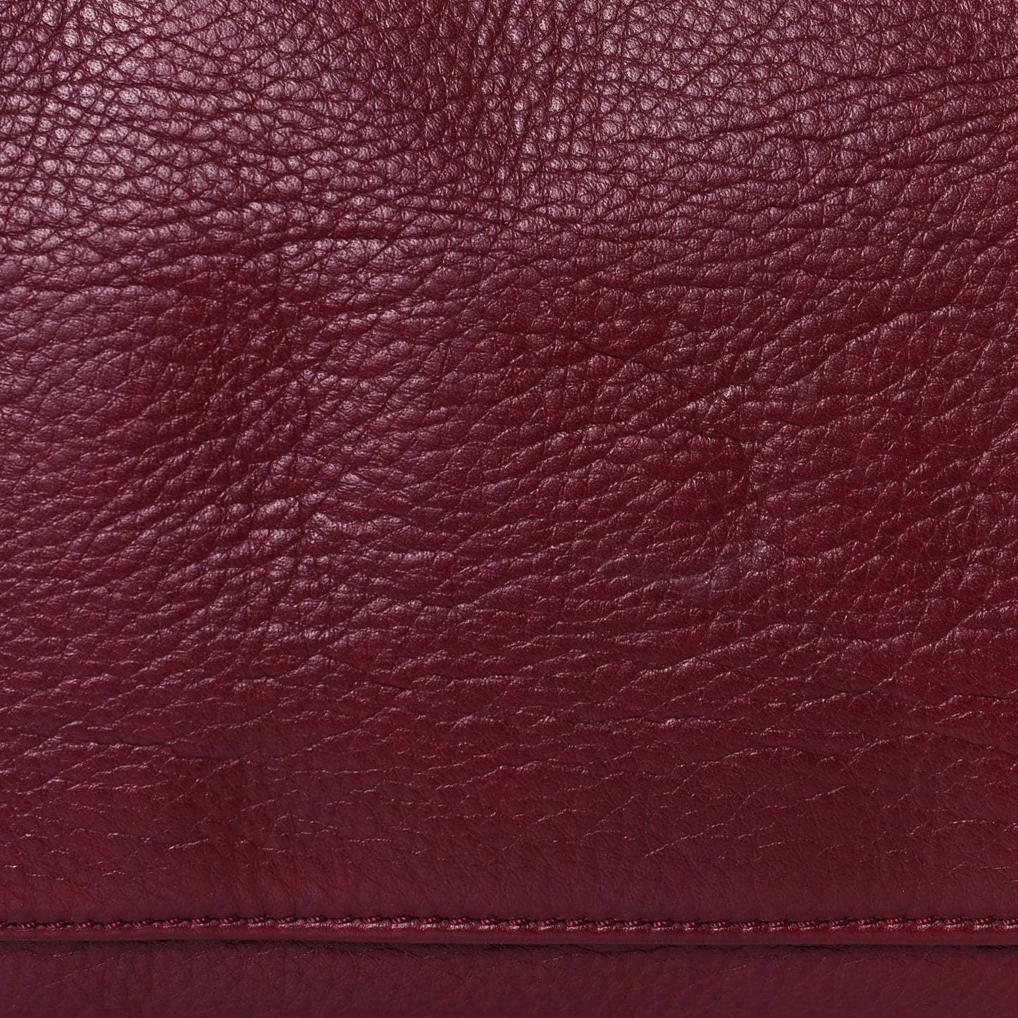 Natural Leather Bayswater Poppy Red