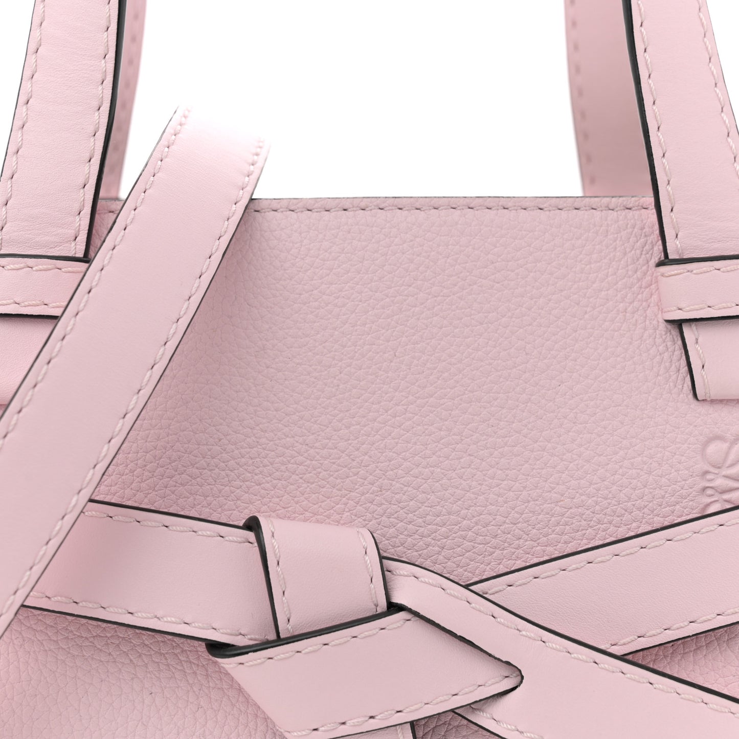 Calfskin Mini Gate Tote Icy Pink