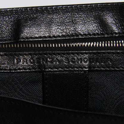 Proenza Schouler Lambskin Large PS1 Satchel Black 9 of 11