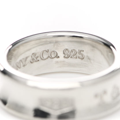 Tiffany Sterling Silver 1837 Ring 51 5.75 5 of 5