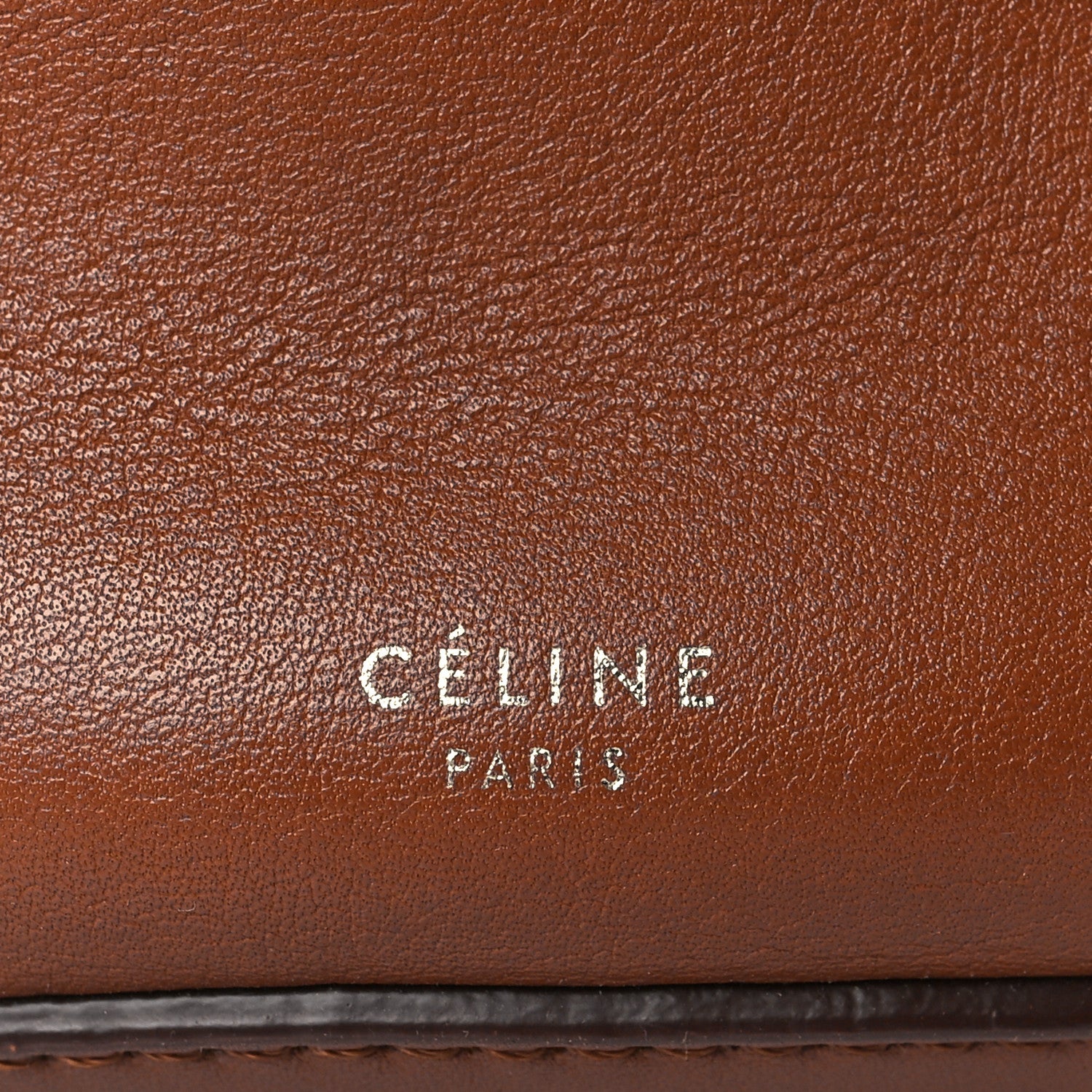 Celine Smooth Calfskin Long Strap Big Bucket Bag Tan 6 of 10