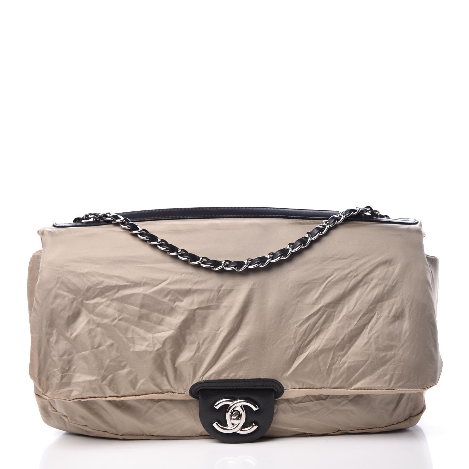 Chanel Lambskin Jumbo Coco Rain Flap Black 10 of 14