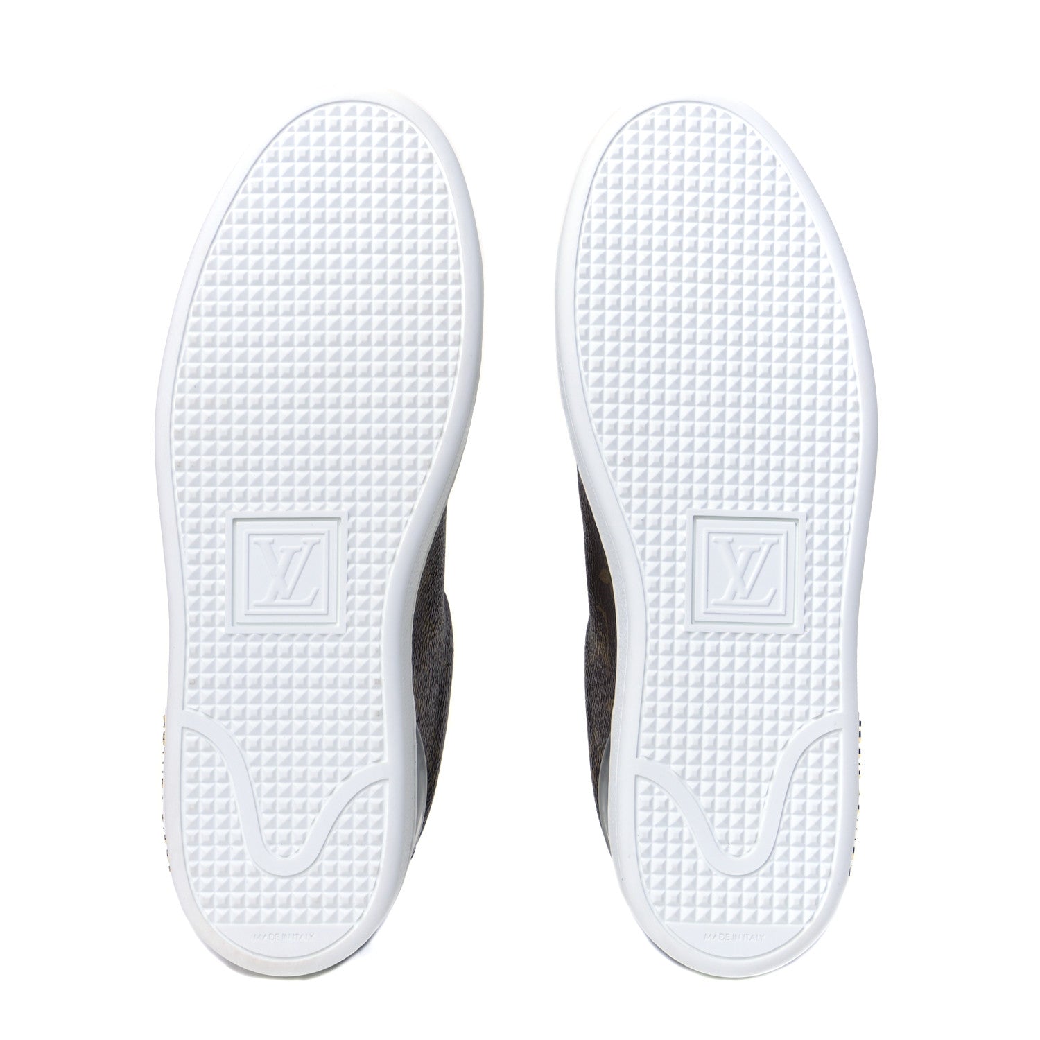 Louis Vuitton Patent Monogram Frontrow Sneakers 38 5 of 8