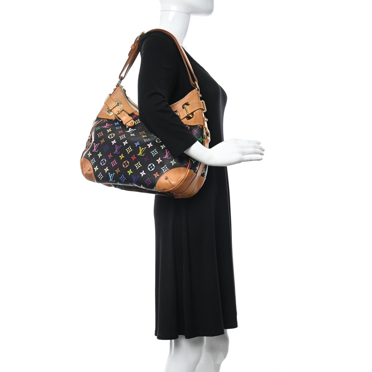 Monogram Multicolor Greta Black