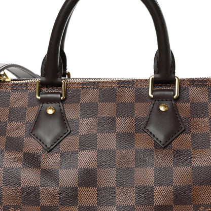 Louis Vuitton Damier Ebene Speedy Bandouliere 25 7 of 10
