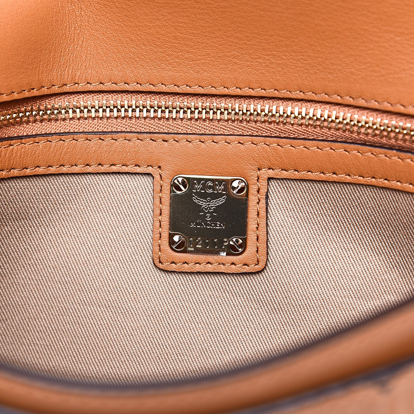 Visetos Millie Wallet On Chain Cognac