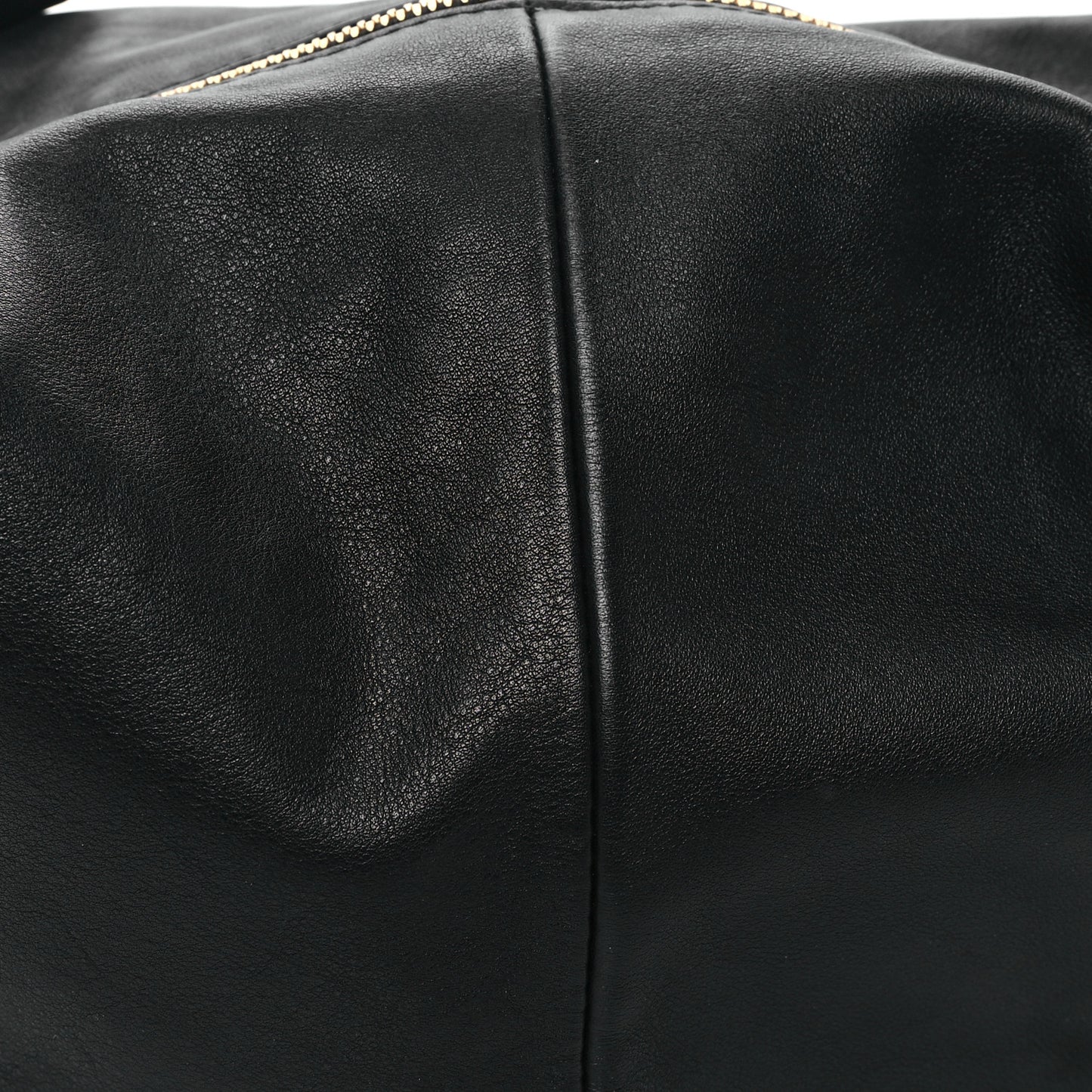 Calfskin Teen Double Knot Hobo Black