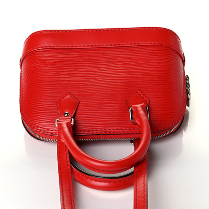 Louis Vuitton Epi Nano Alma Coquelicot 6 of 8