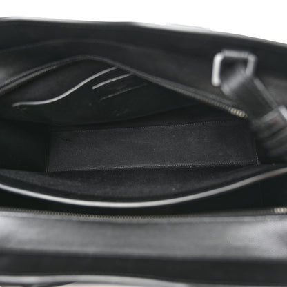 Saint Laurent Grain De Poudre Medium Uptown Tote Black 5 of 10