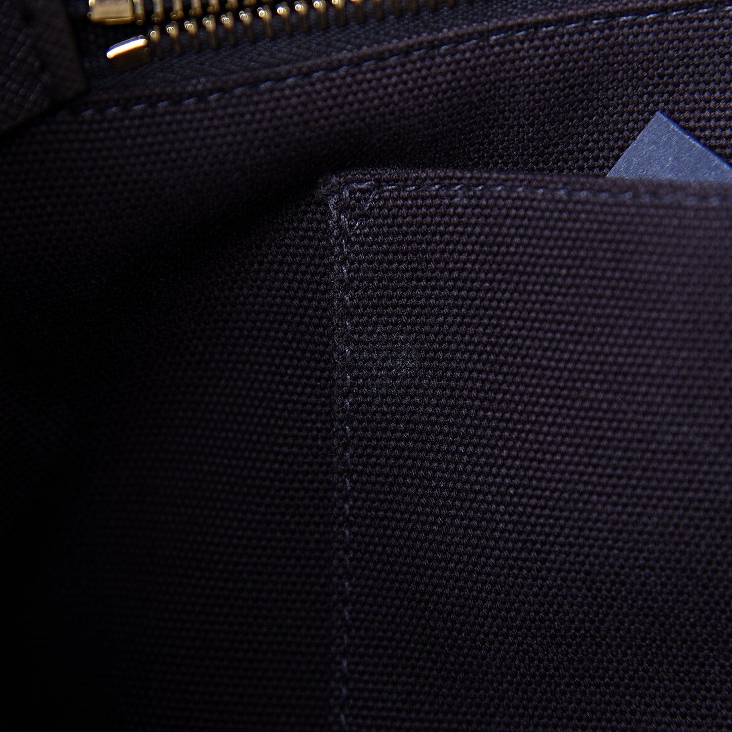 Canapa Striped Logo Tote Tabacco