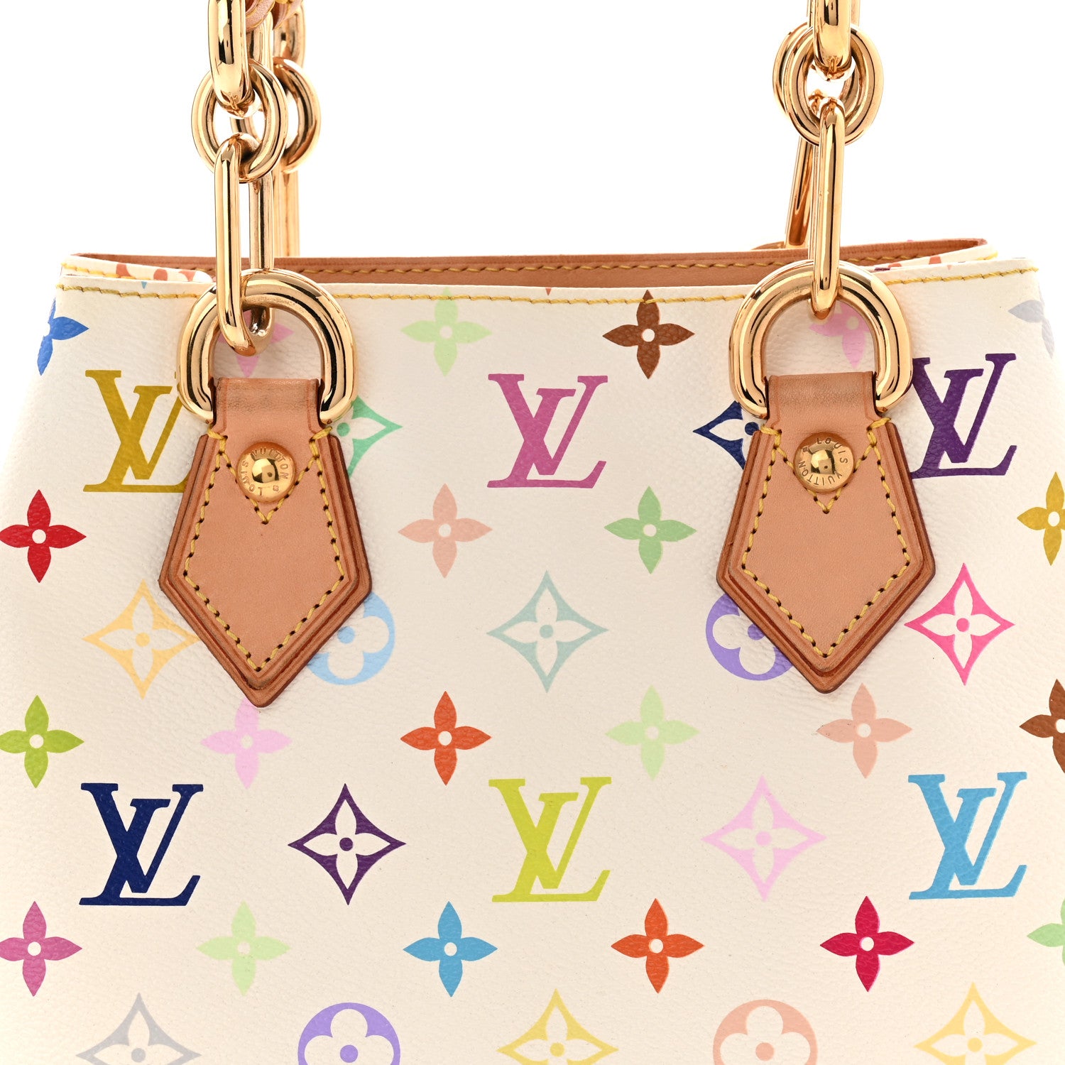 Louis Vuitton Monogram Multicolor Audra White 1826302 – FASHIONPHILE