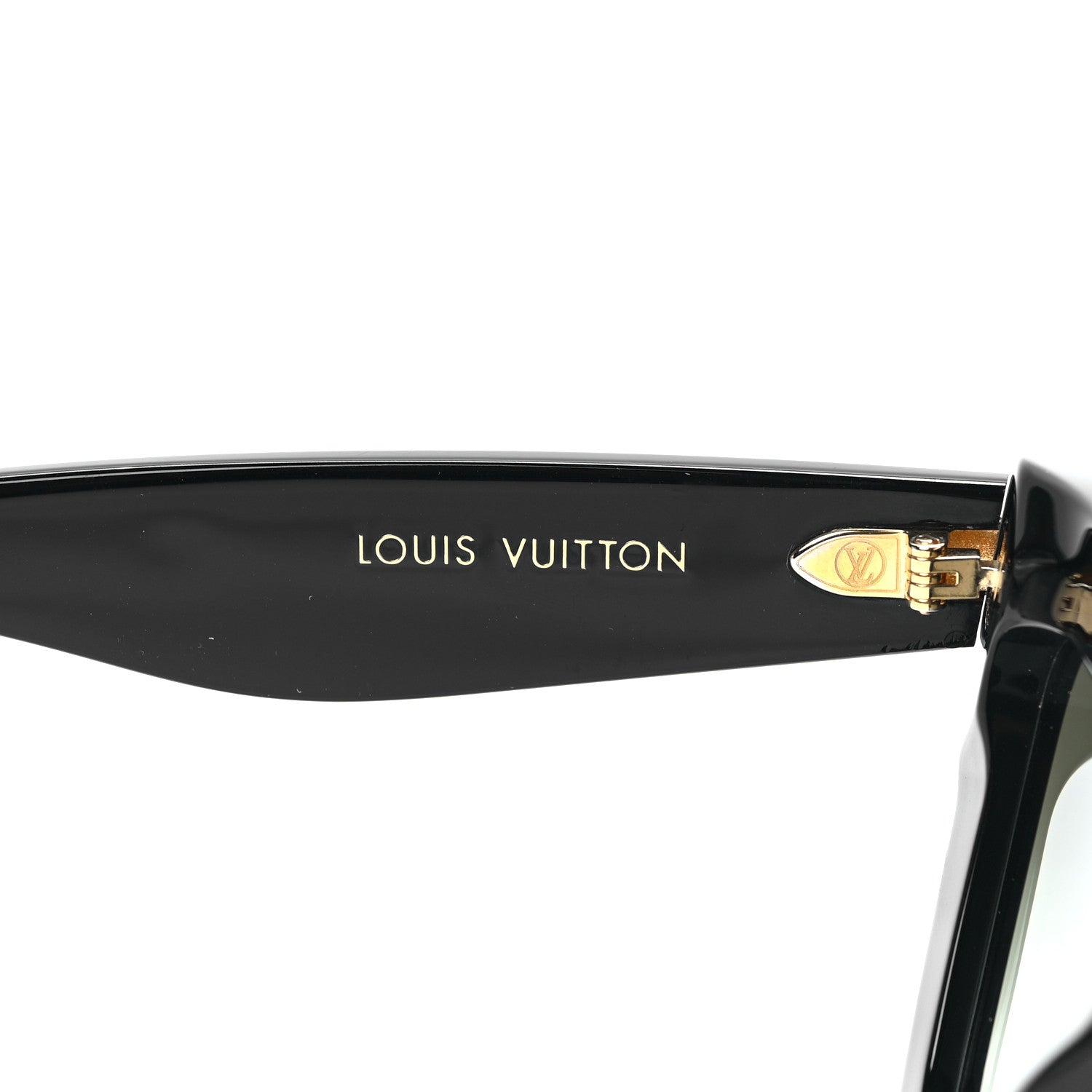 Louis Vuitton Acetate LV Fame Cat Eye Sunglasses Z1723W Black 7 of 7