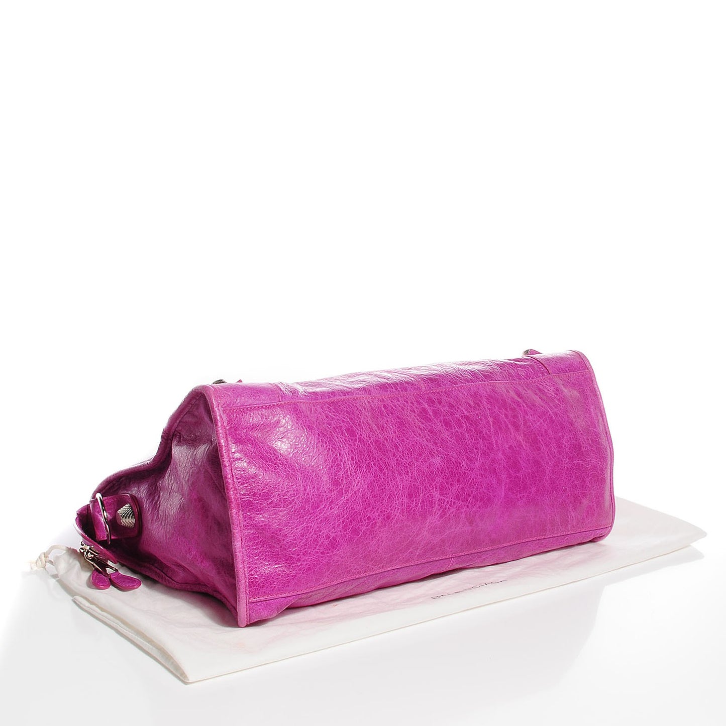 Agneau Giant 21 Silver Hardware Part Time Magenta