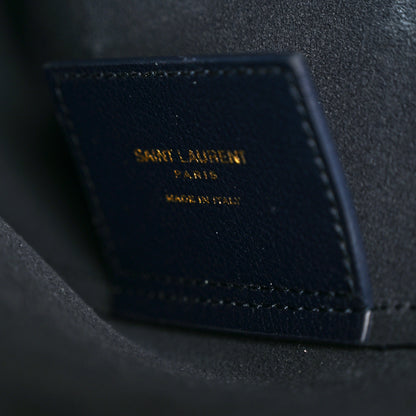 Saint Laurent Calfskin Large Shopping Tote Black 7 of 10