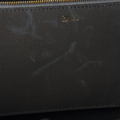 Tom Ford Grained Calfskin Small T Tote Grey 8 of 12