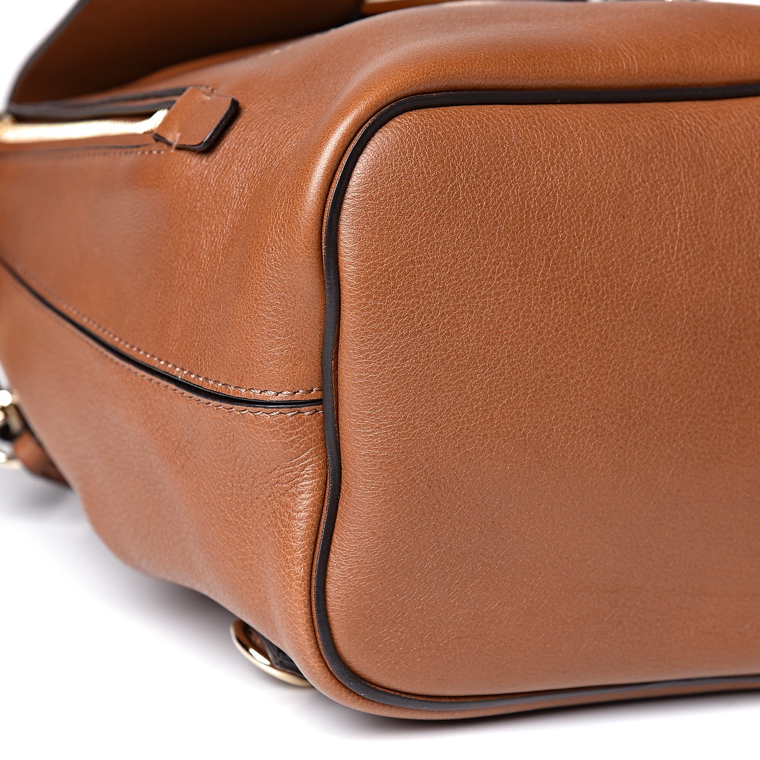 Chloe Suede Calfskin Medium Faye Backpack Tan 8 of 11