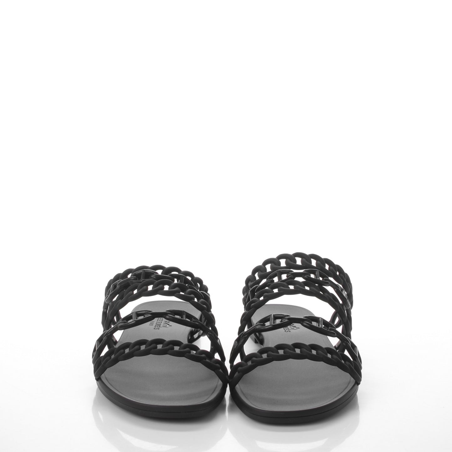 Chaine d'Ancre Nude Sandals 38 Black