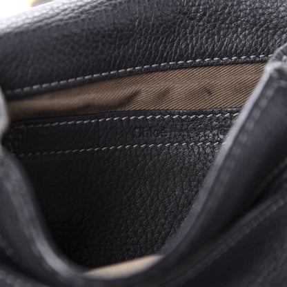 Chloe Calfskin Mini Marcie Round Crossbody Bag Black 7 of 11