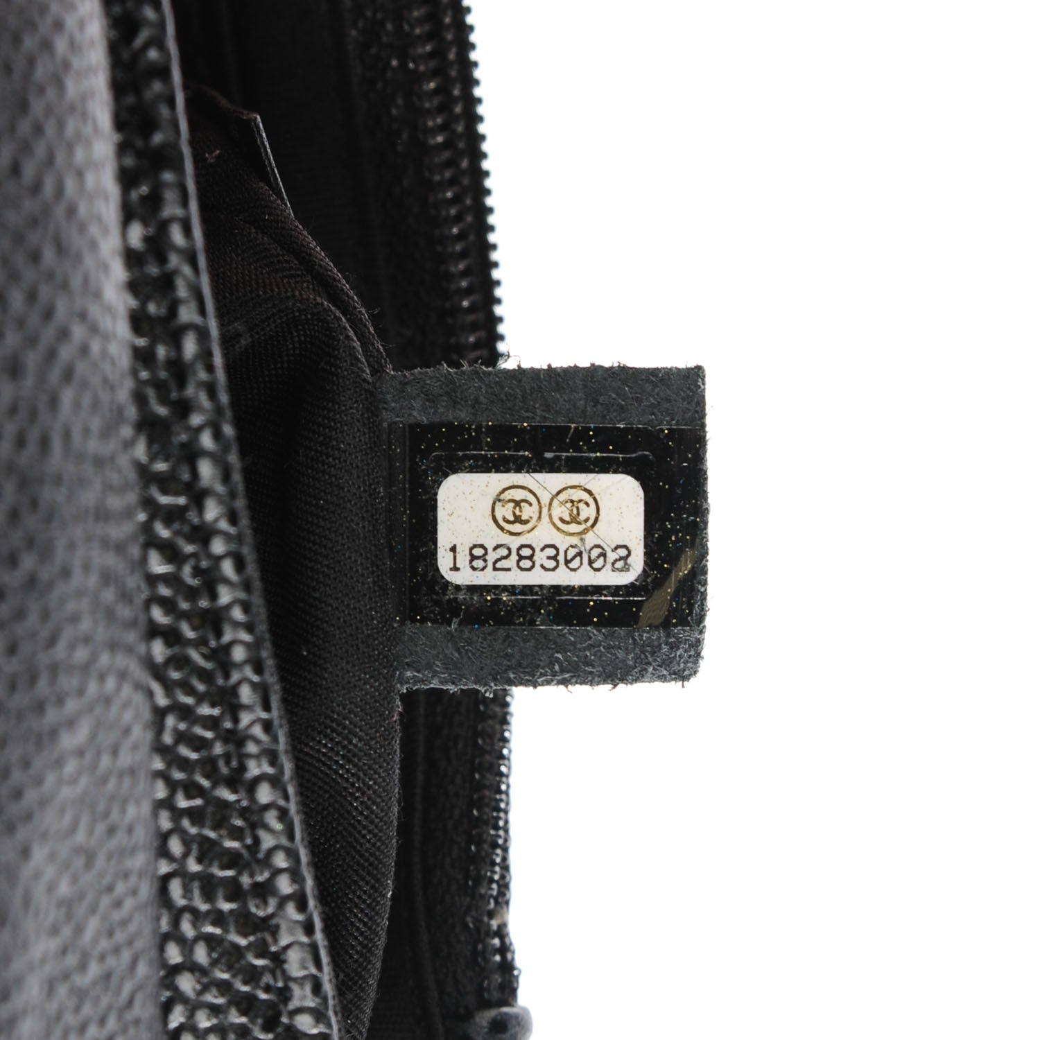Chanel Caviar Half Moon Wallet On Chain WOC Black 9 of 9